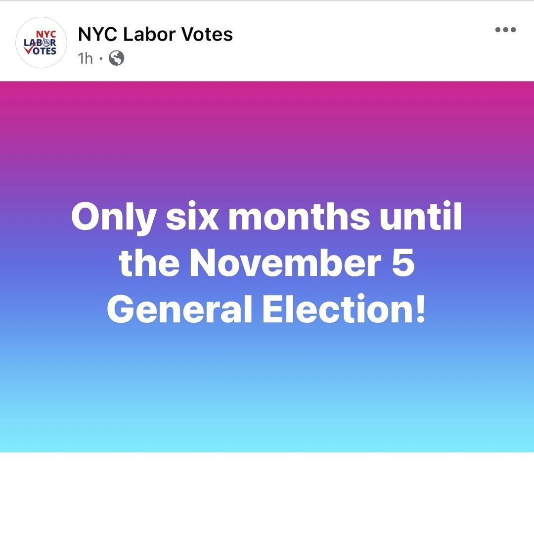 Working people are gonna make their voices heard! 
👊🗳️