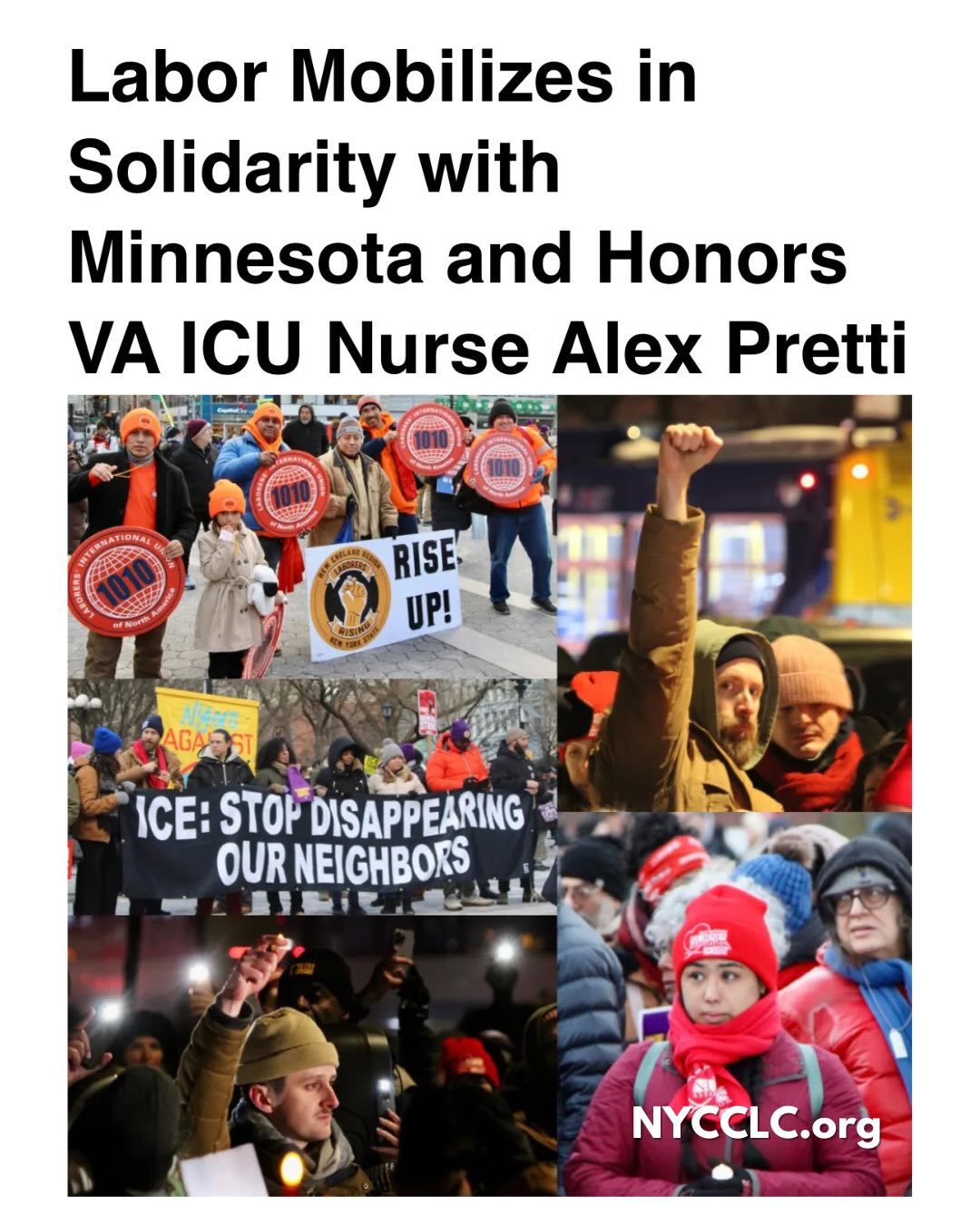 An injury to one is an injury to all.