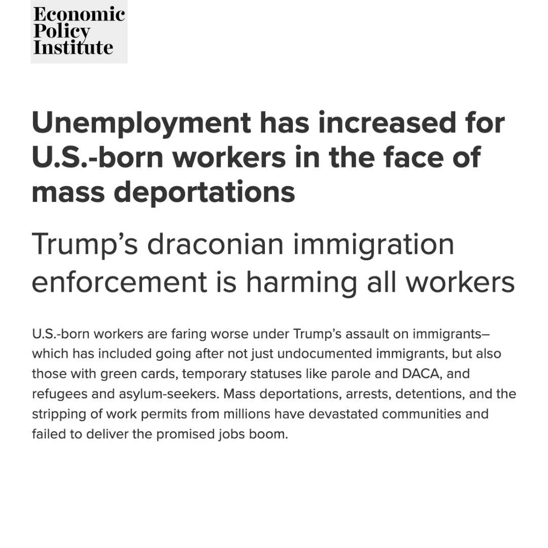 During the 2024 campaign, Donald Trump and J.D. Vance promised that mass deportations and a crackdown on immigration would open up jobs for unemployed U.S. citizens. The theory was simple: remove immigrant workers, and native-born U.S. citizens would