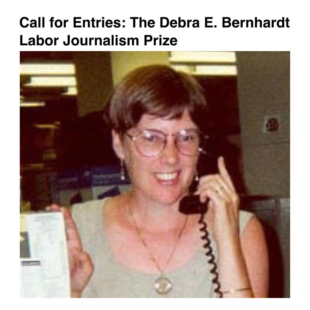 The New York Labor History Association&rsquo;s Bernhardt Prize awards $1,000 to an article that exemplifies great writing for a general audience and furthers the understanding of the history of working people. The prize and the forum honor the vision