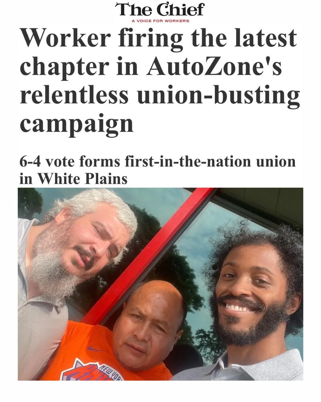 "Management hired all the possible anti union consultants and spent a boatload of money to defeat them," UAW Region 9A Director Brandon Mancilla said in a social media post after the AutoZone vote. "But the workers made it clear that y