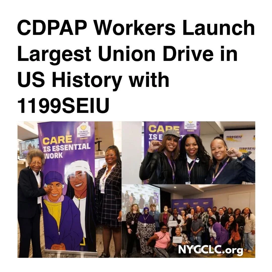 Faced with rising costs and struggling to make ends meet, nearly 70,000 caregivers in New York&rsquo;s Consumer Directed Personal Assistance Program (CDPAP), most of whom care for relatives, have filed for a union election with the National Labor Rel