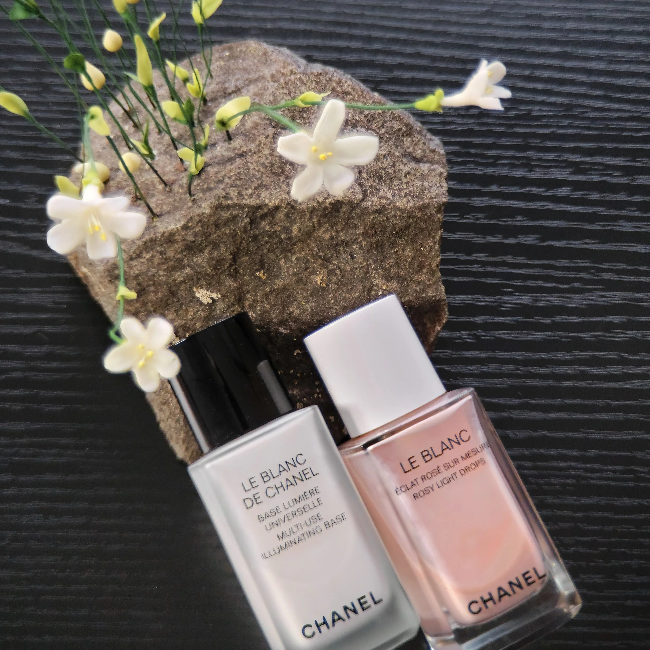 Classics in a glass, by Chanel