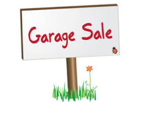 Home & School Annual Garage Sale April 28 & 29