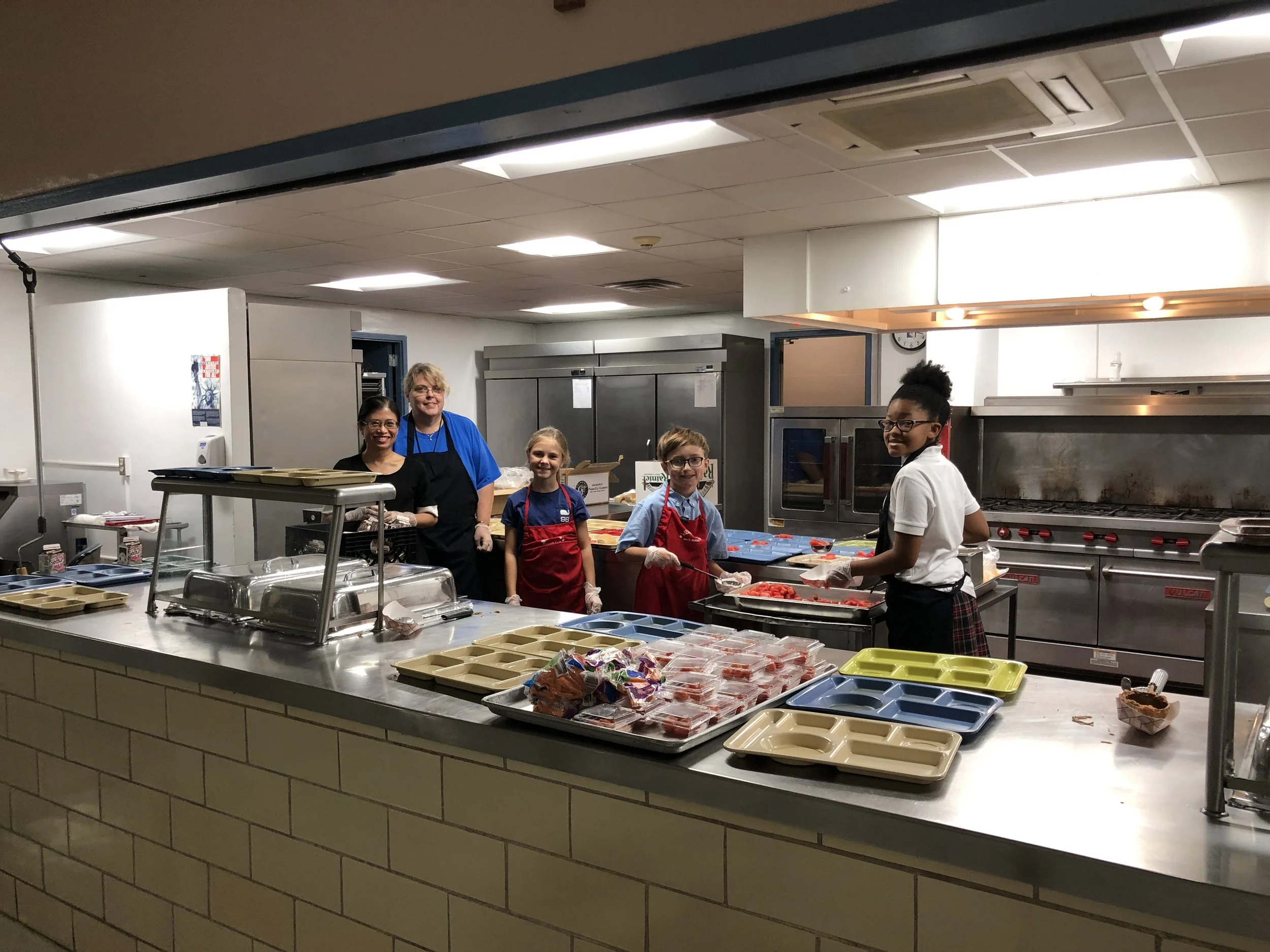 Cafeteria Volunteers Needed