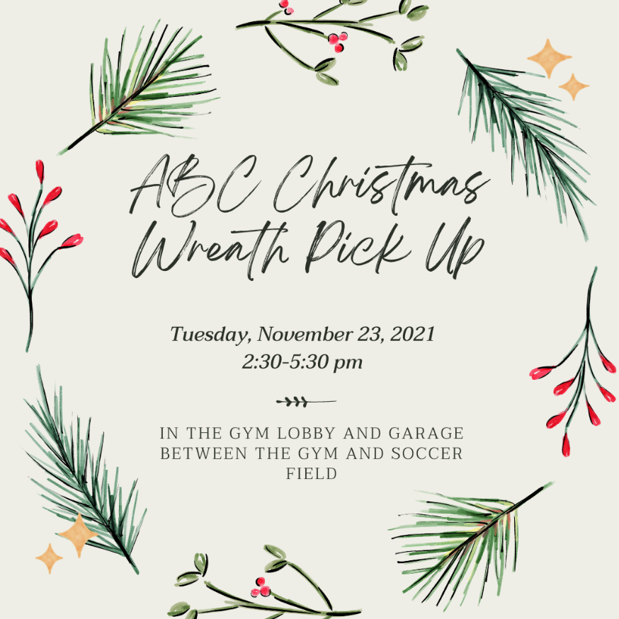 Holiday Wreath &amp; Poinsettia Pick-up