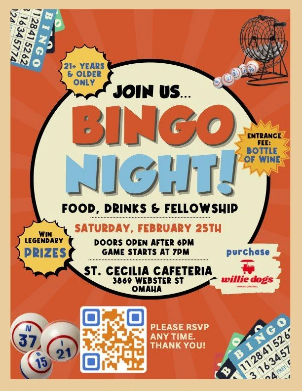 Adult Bingo Night - Feb. 25
