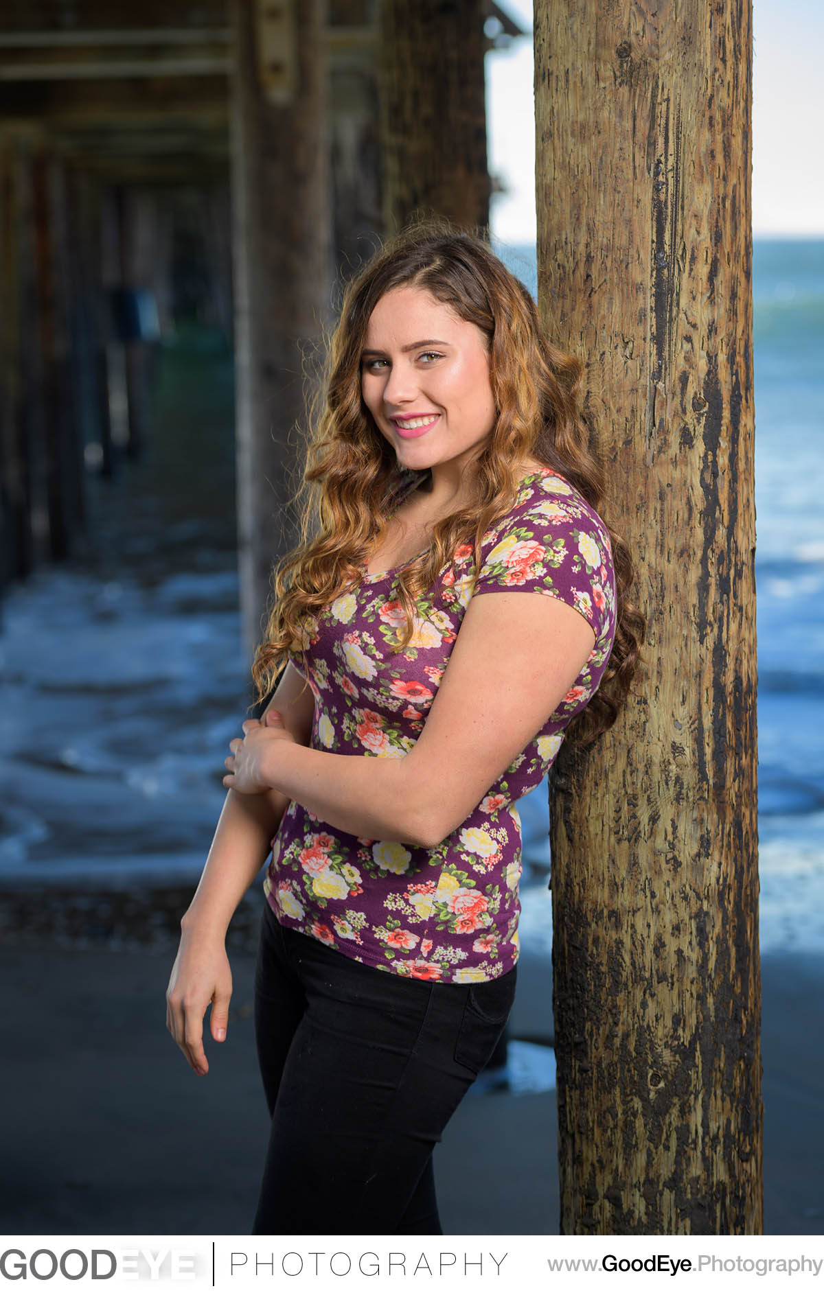 Capitola Beach Senior Portrait Photography - by Bay Area portrai