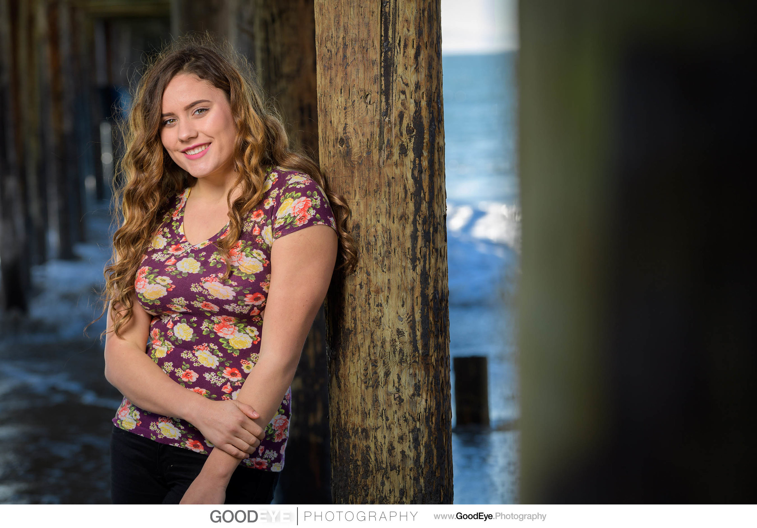 Capitola Beach Senior Portrait Photography - by Bay Area portrai