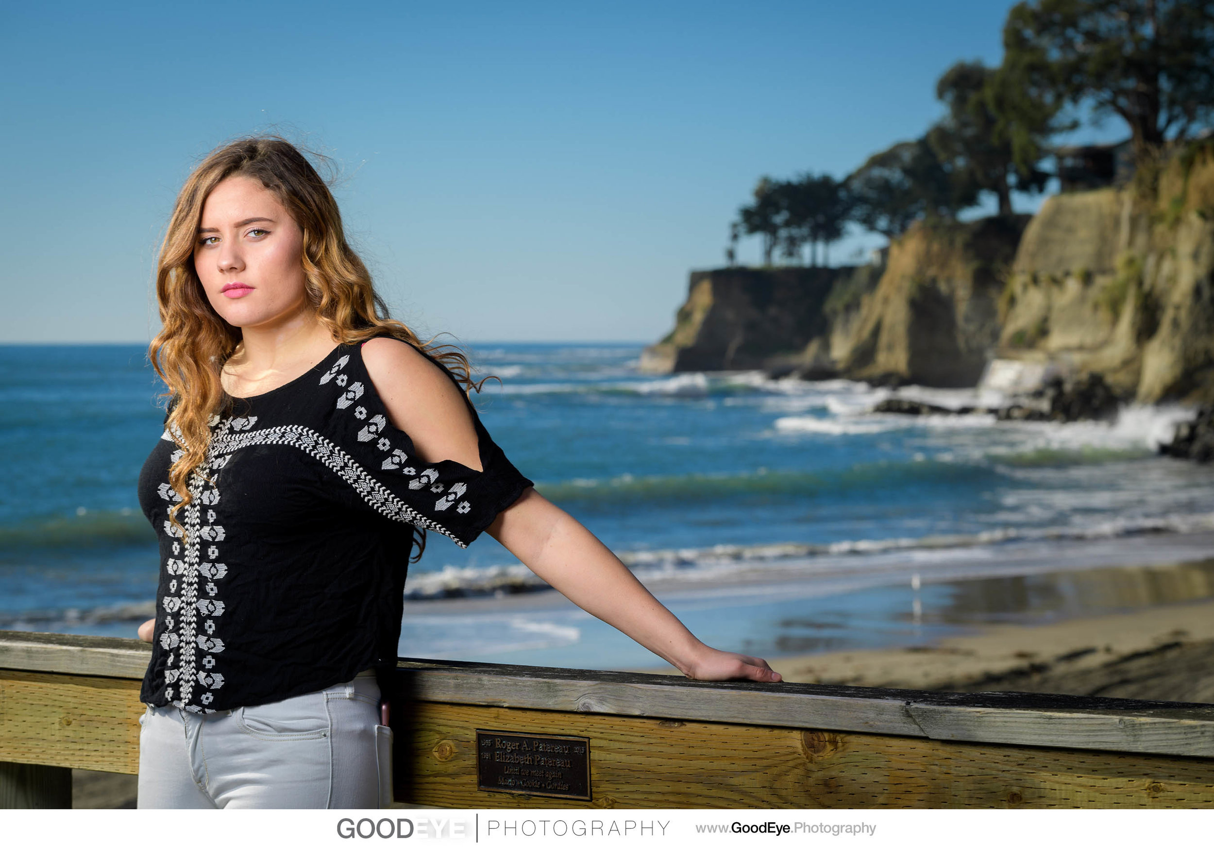 Capitola Beach Senior Portrait Photography - by Bay Area portrai