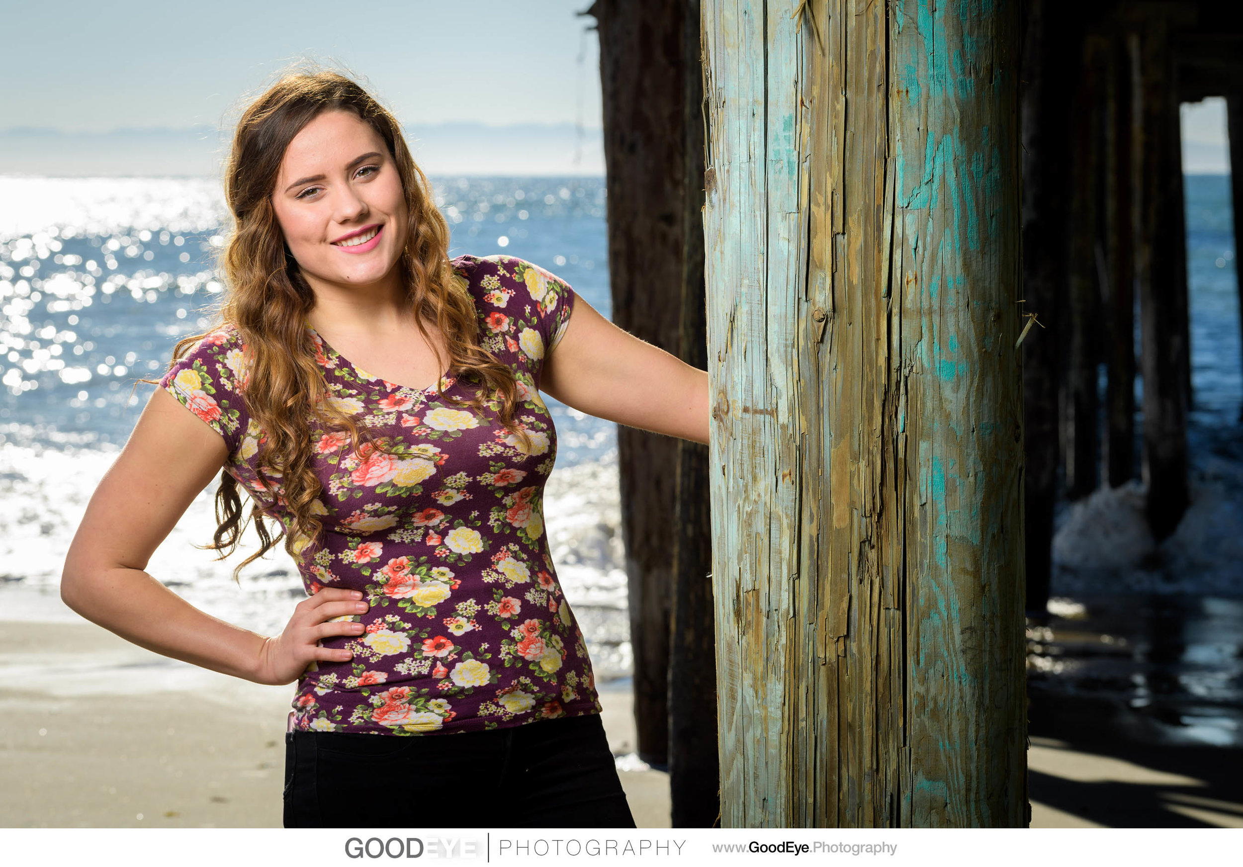 Capitola Beach Senior Portrait Photography - by Bay Area portrai