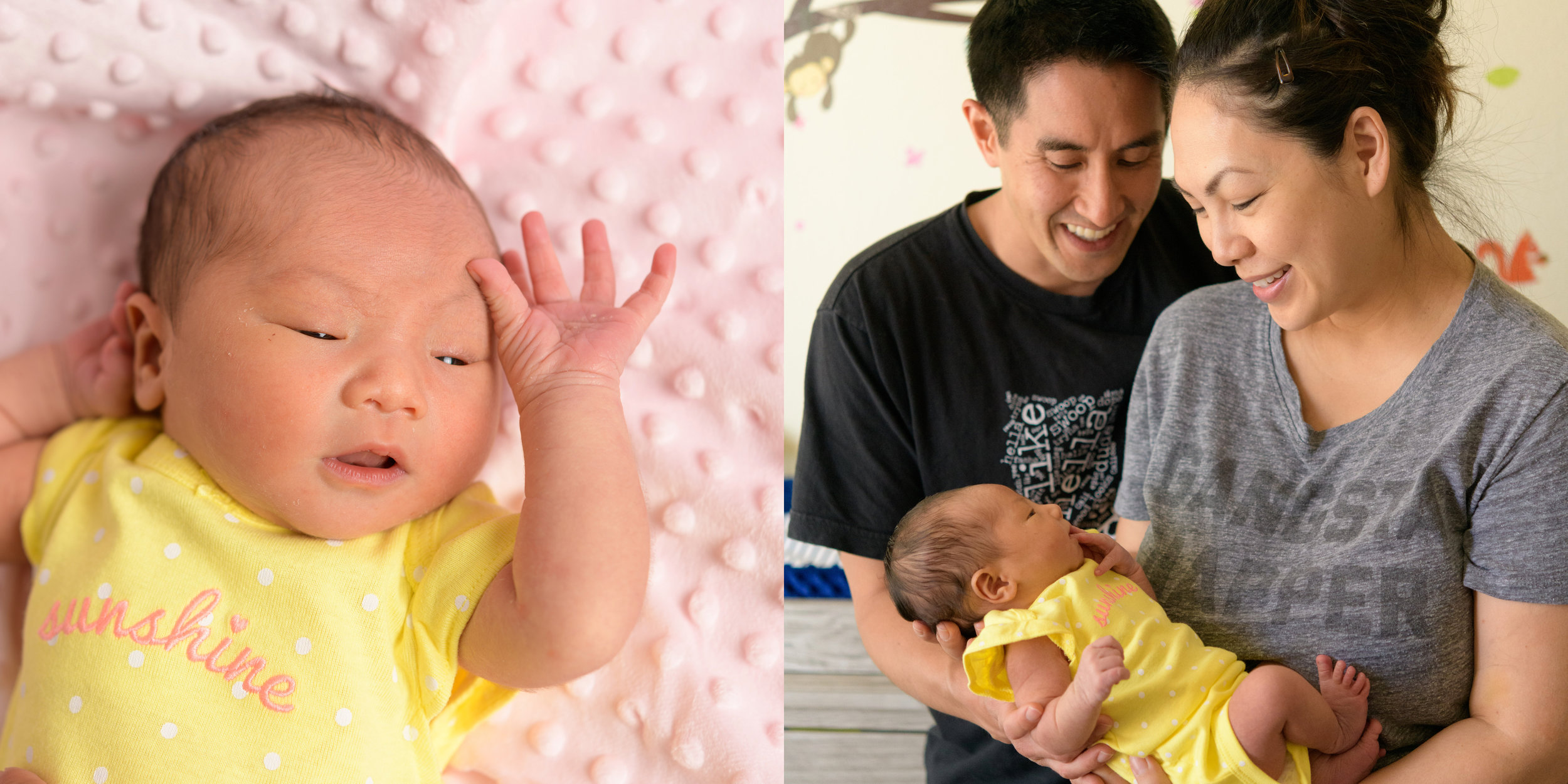 Capitola Newborn Family Photography - photos by Bay Area portrai