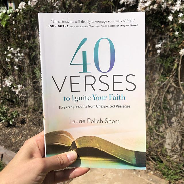 I received this book in the mail a few days ago from my dear friend and author/speaker @lauriepshort and I cannot put it down! So many wonderful insights that have been deeply encouraging to my faith in this season. I highly recommend it! #40verses #