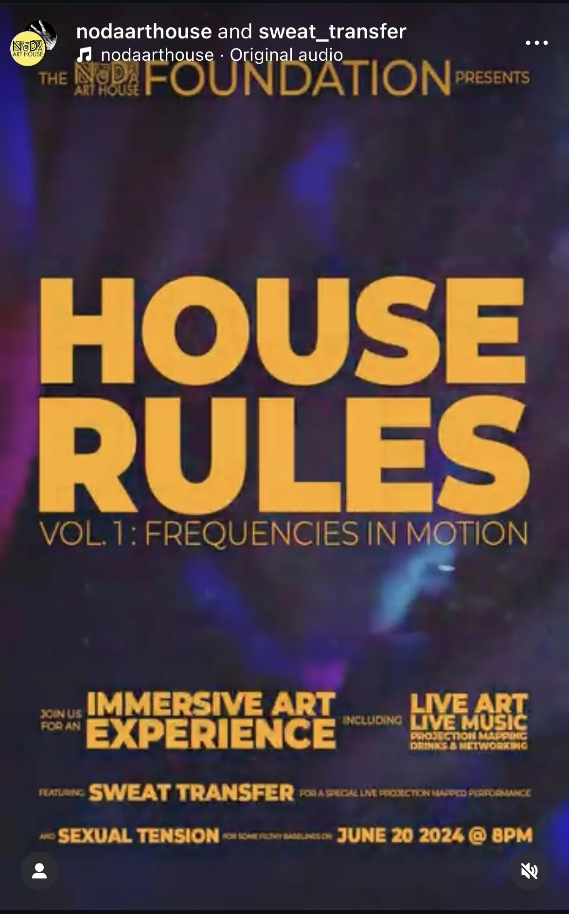 NoDa Art House: House Rules Series