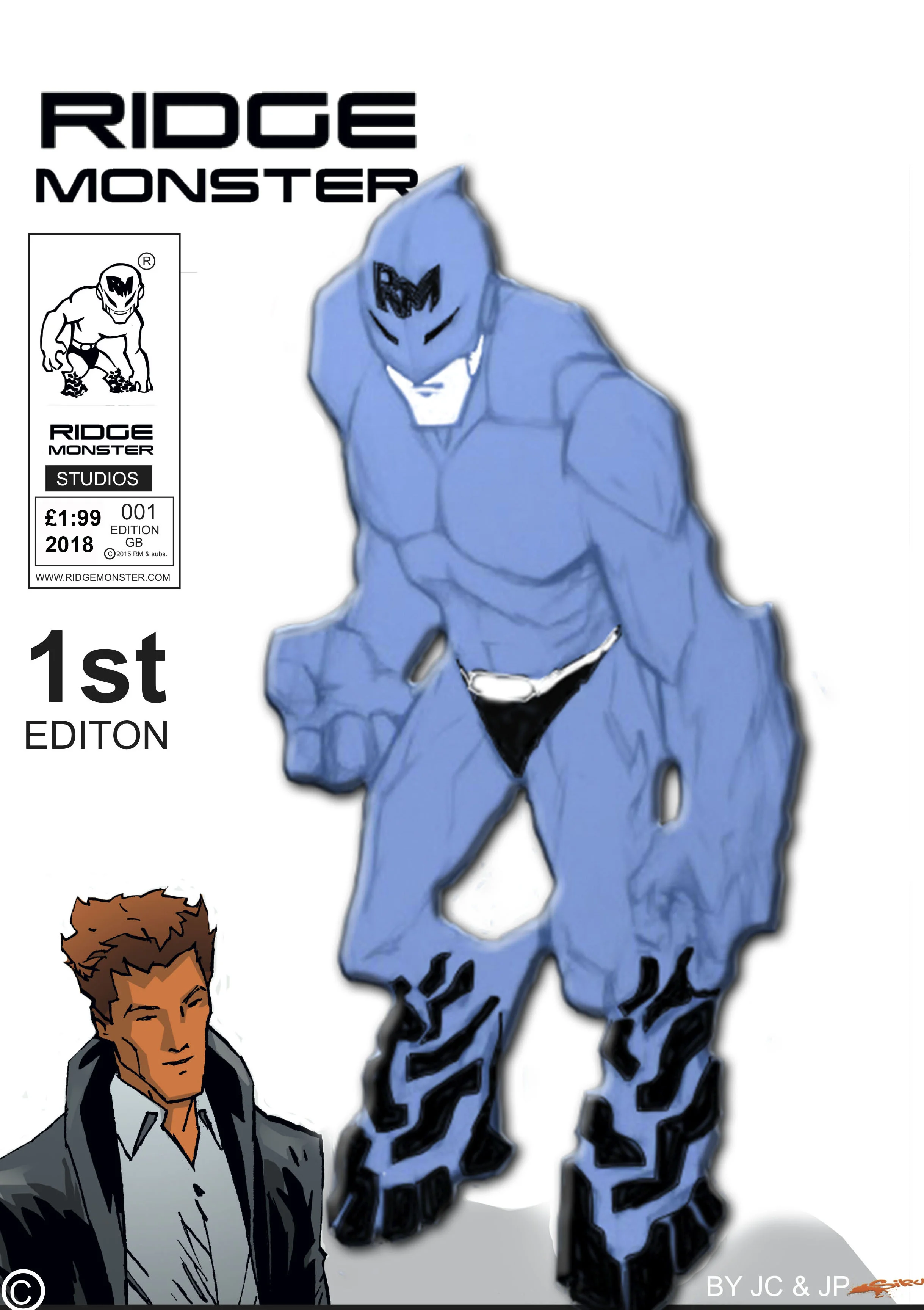 RIDGE MONSTER™ ORIGINS DIGITAL COMIC. Available secure online Stripe™ payment 2nd September onwards. 
