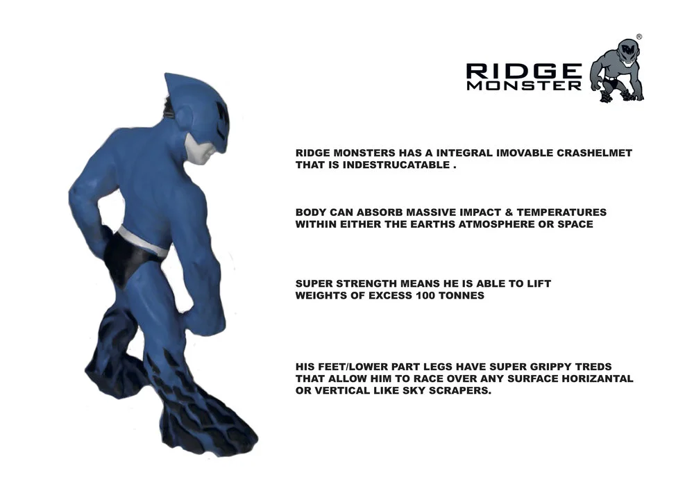 RIDGE MONSTER™ HERO SUPERSIZED CHARACTER
