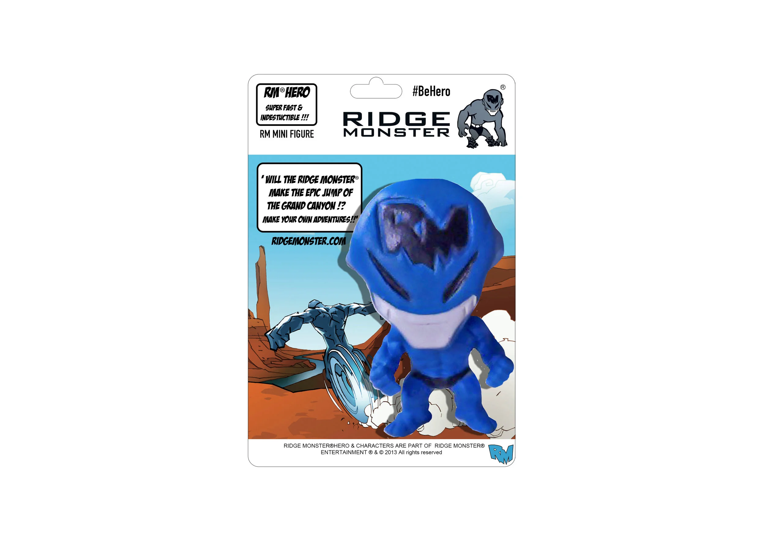 Ridge Monster®Hero - Mini action figure