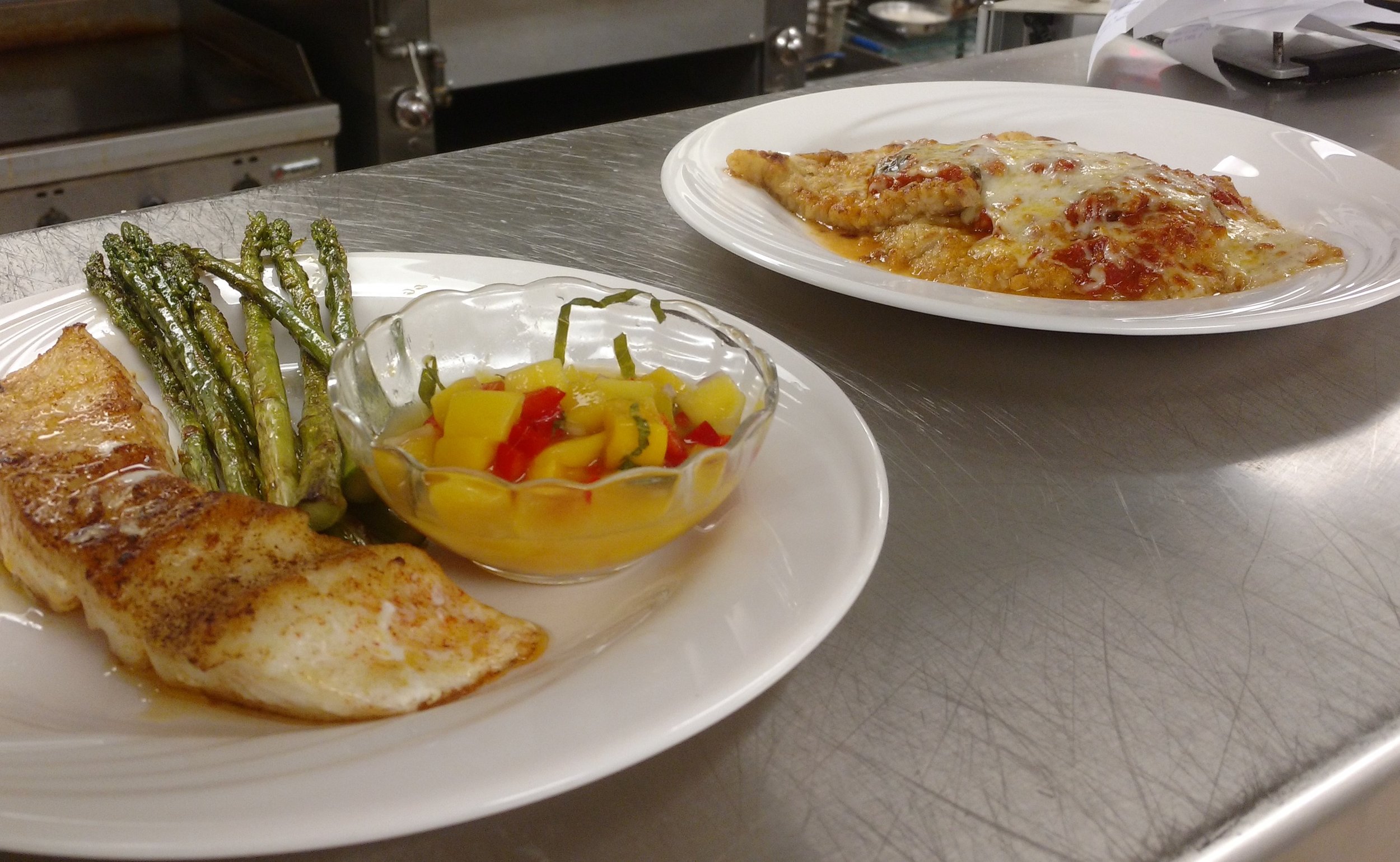 Vitello Speranza and Sea Bass