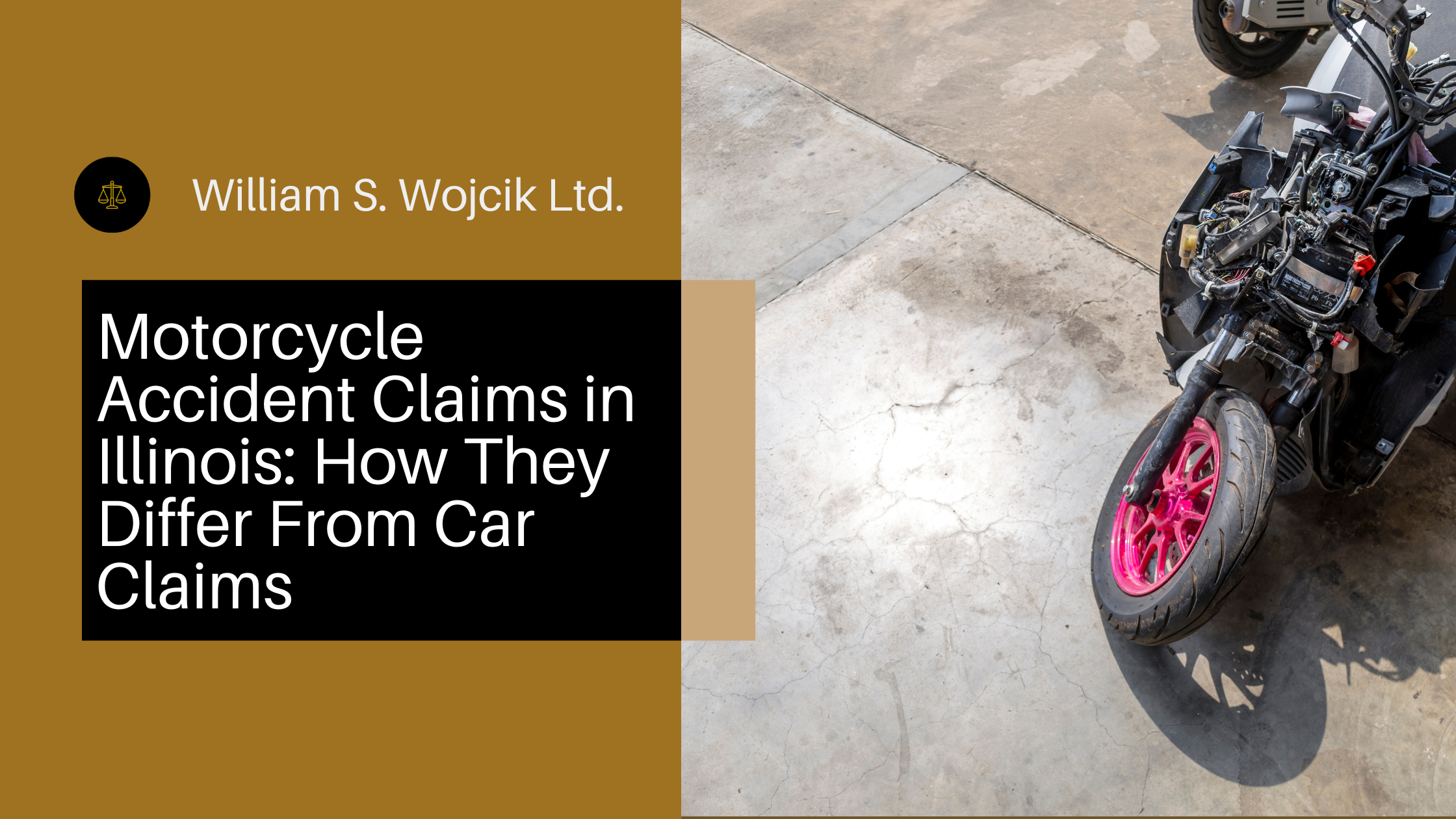 Motorcycle Accident Claims in Illinois: How They Differ From Car Claims