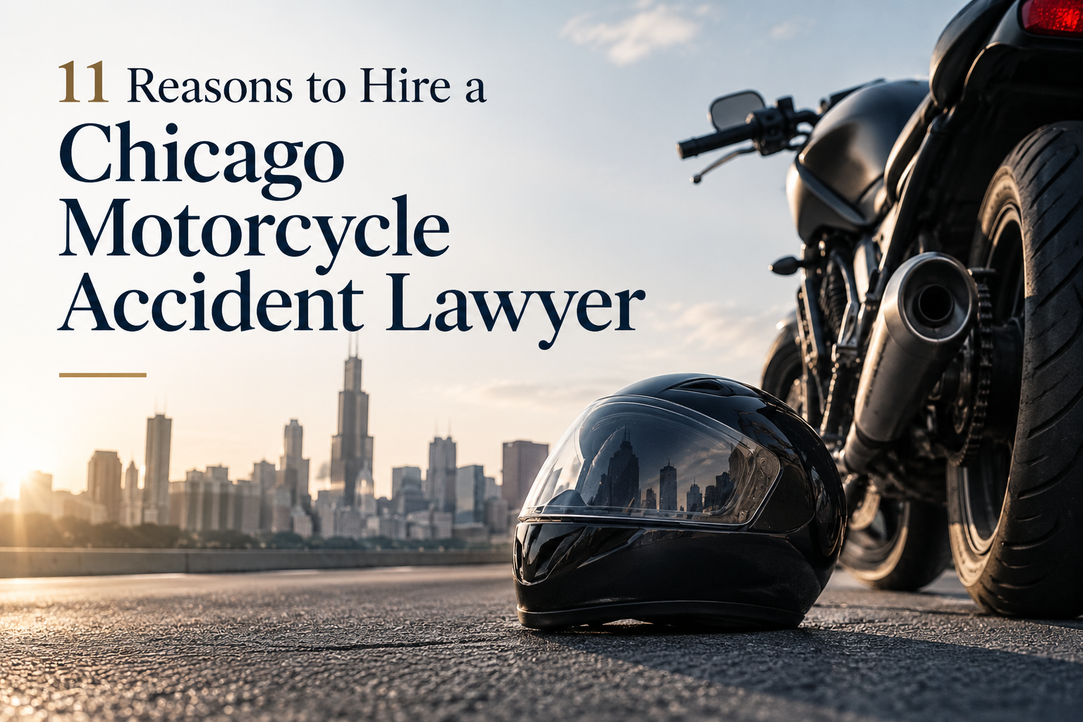11 Reasons to Hire a Chicago Motorcycle Accident Lawyer