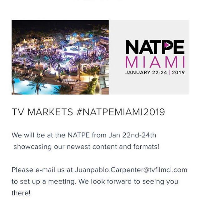 Nos vemos en Natpe 2019