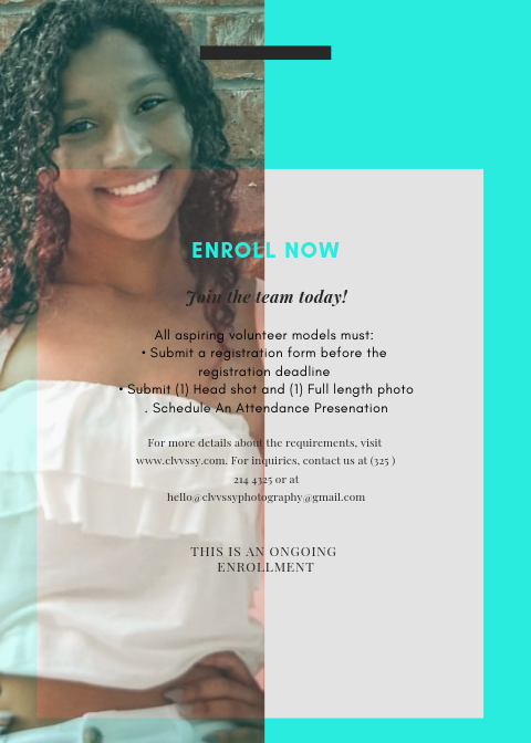 aspiring models to jump in on this deal
