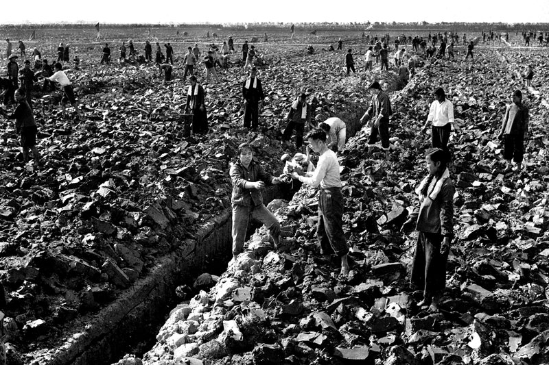 Irrigation ditches and collectivized farms were the essence of communism during the GLF..