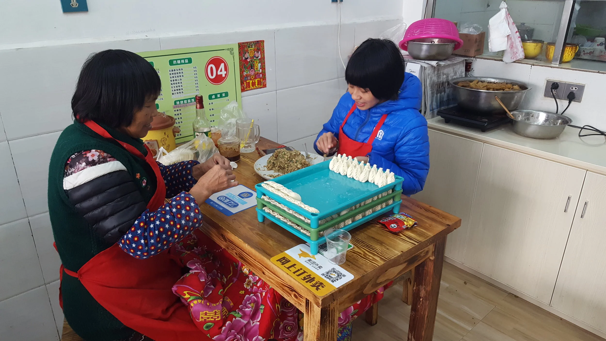 Food is a big part of learning about a country's culture. In China, locals make fresh dumplings by hand