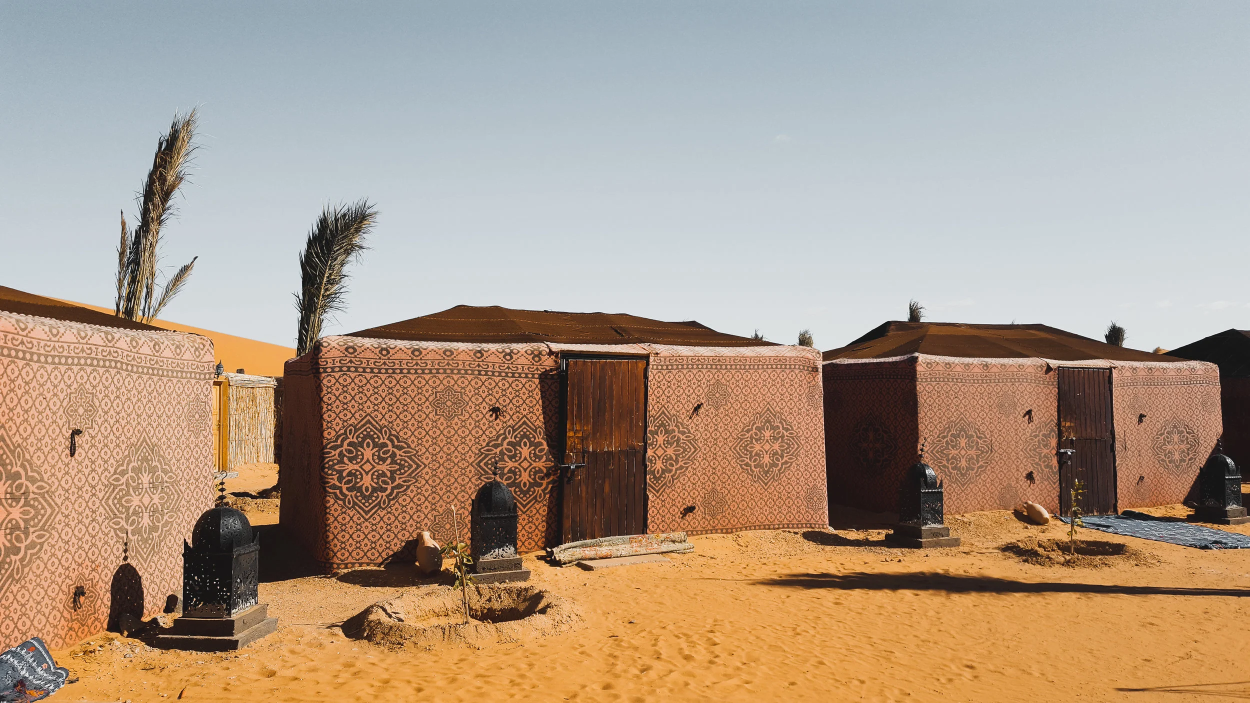 Ali and Sarah's Desert Palace, Sahara Desert, Morocco