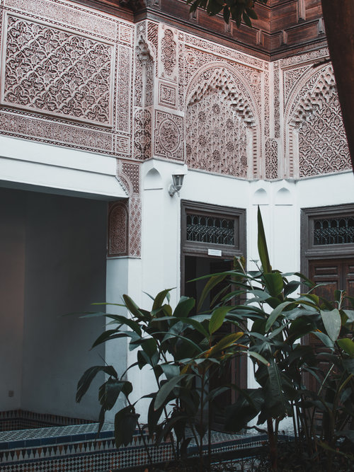 Spend some time exploring the Bahia Palace in Marrakech