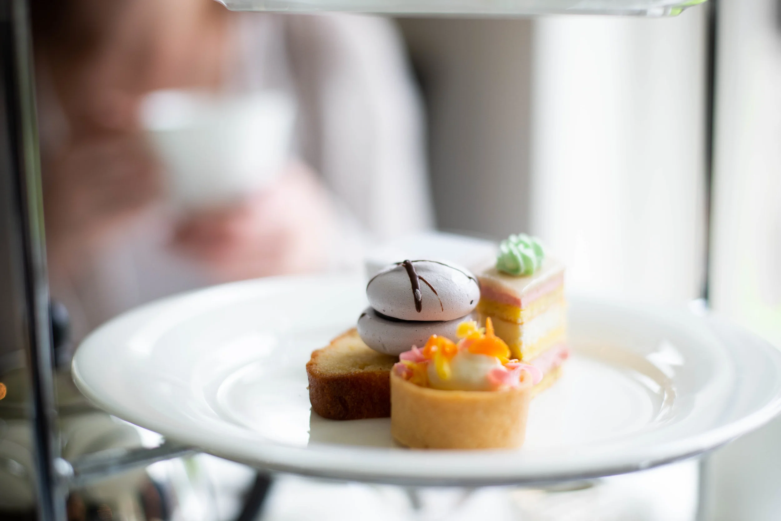 Experiencing afternoon tea at The Butchart Gardens in Victoria