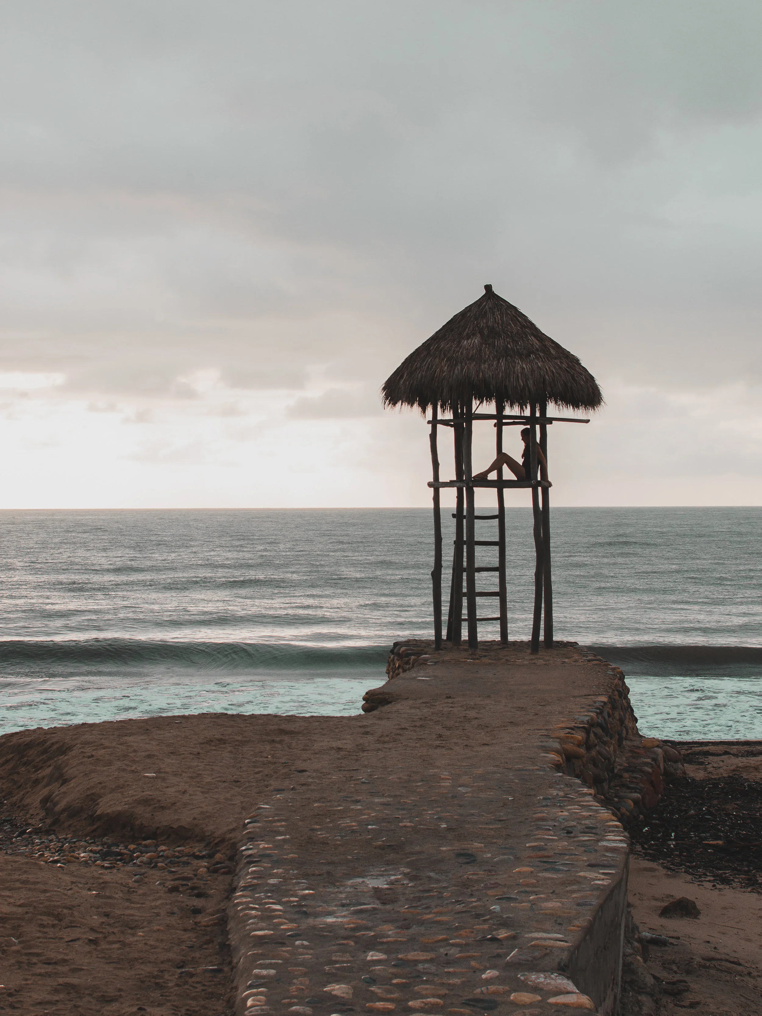 Moody sunset in Puerto Vallarta