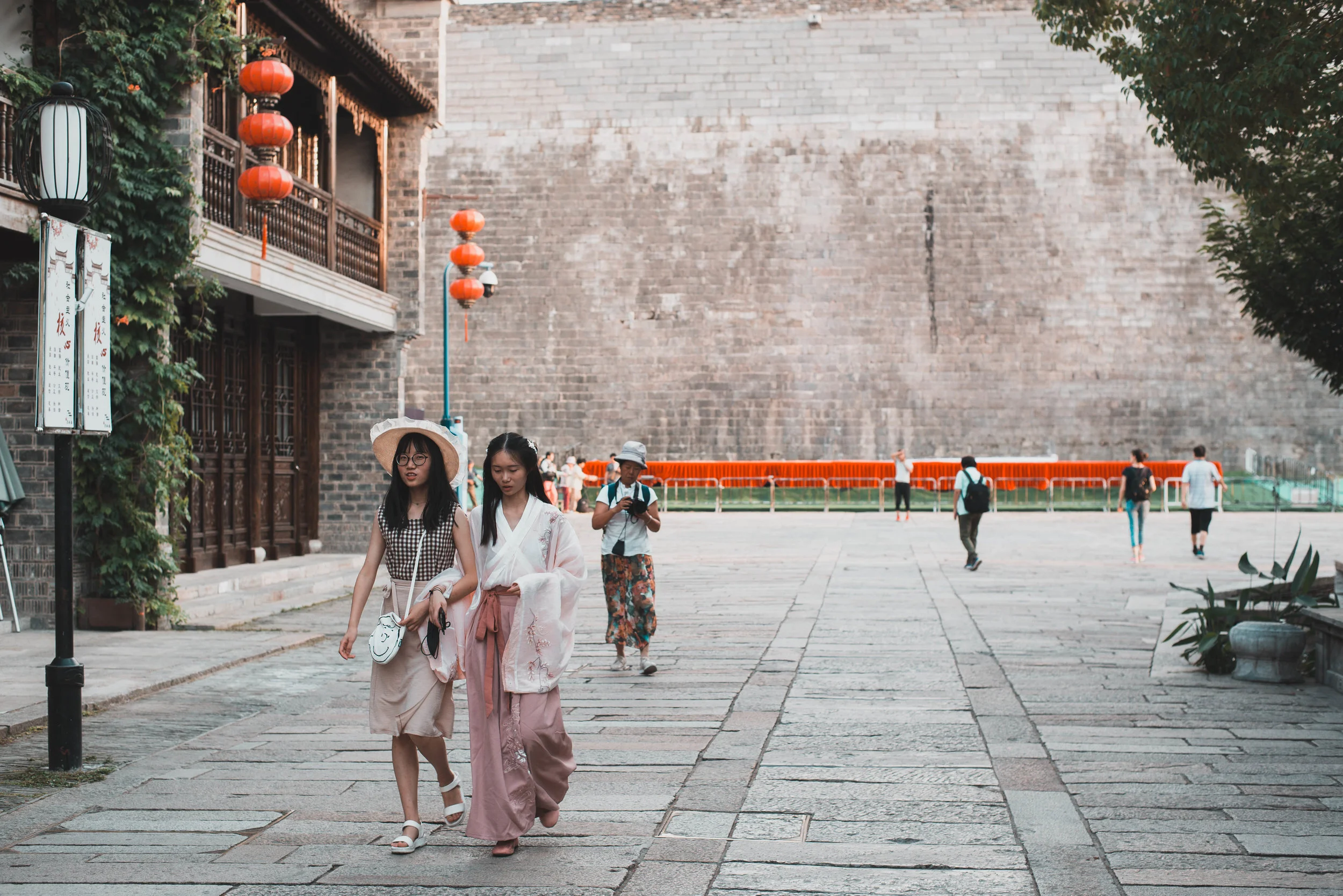 The grand city wall of Nanjing
