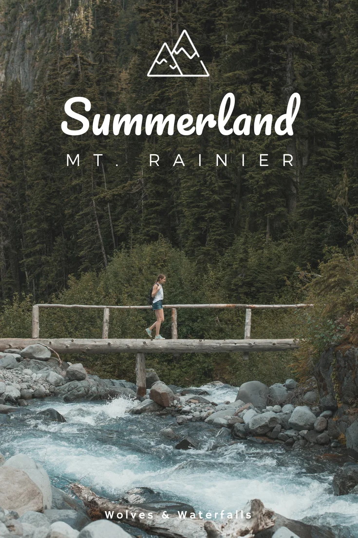 Hiking Summerland - Panhandle Gap in Mt. Rainier National Park