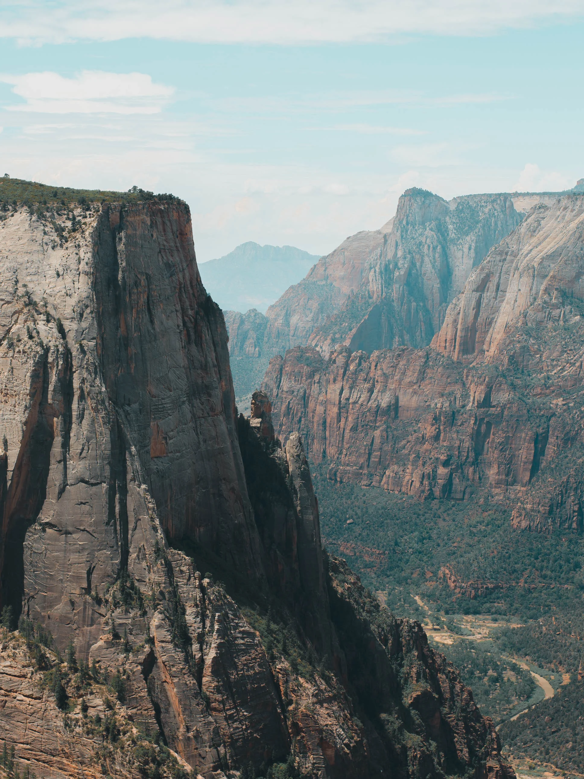 Canyon views during our hike to Observation Point