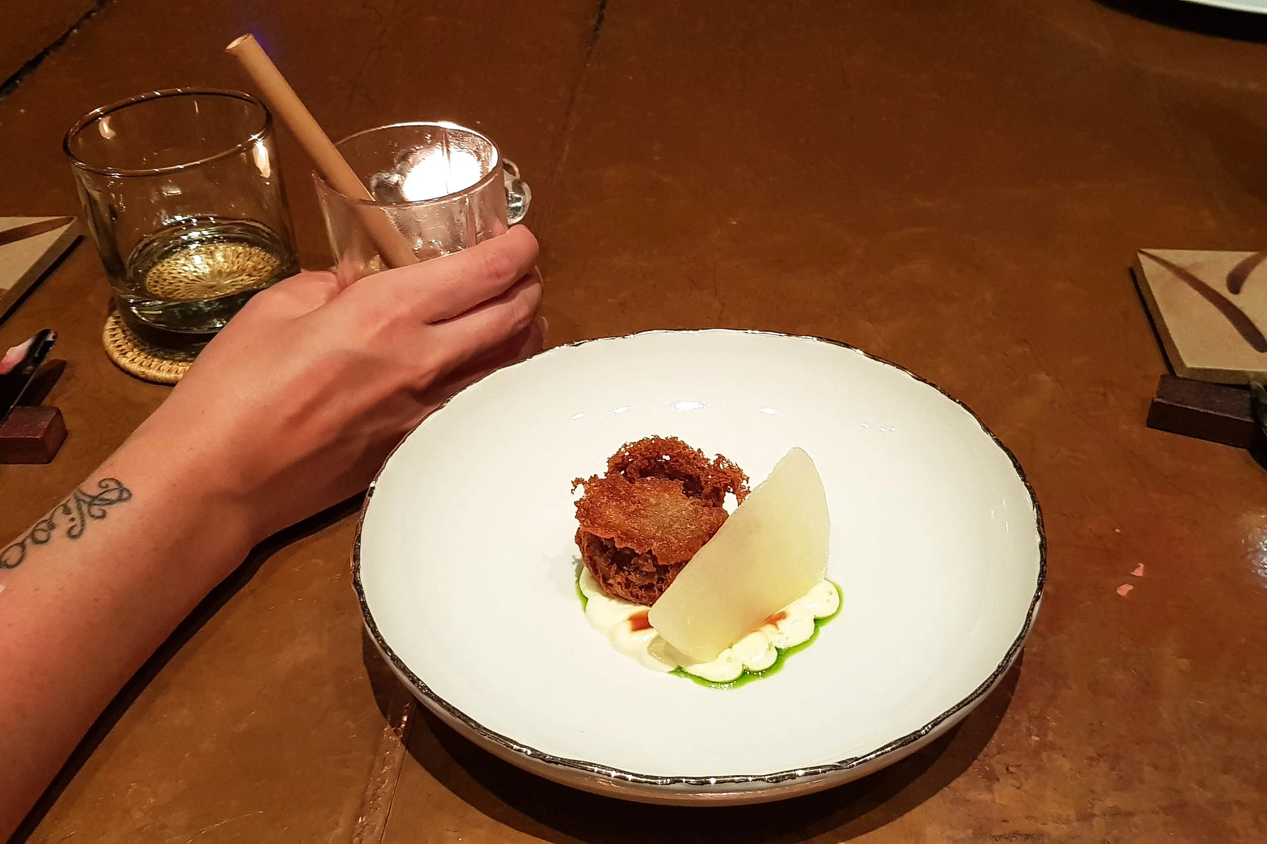 Scarborough Pear dish at Room 4 Dessert