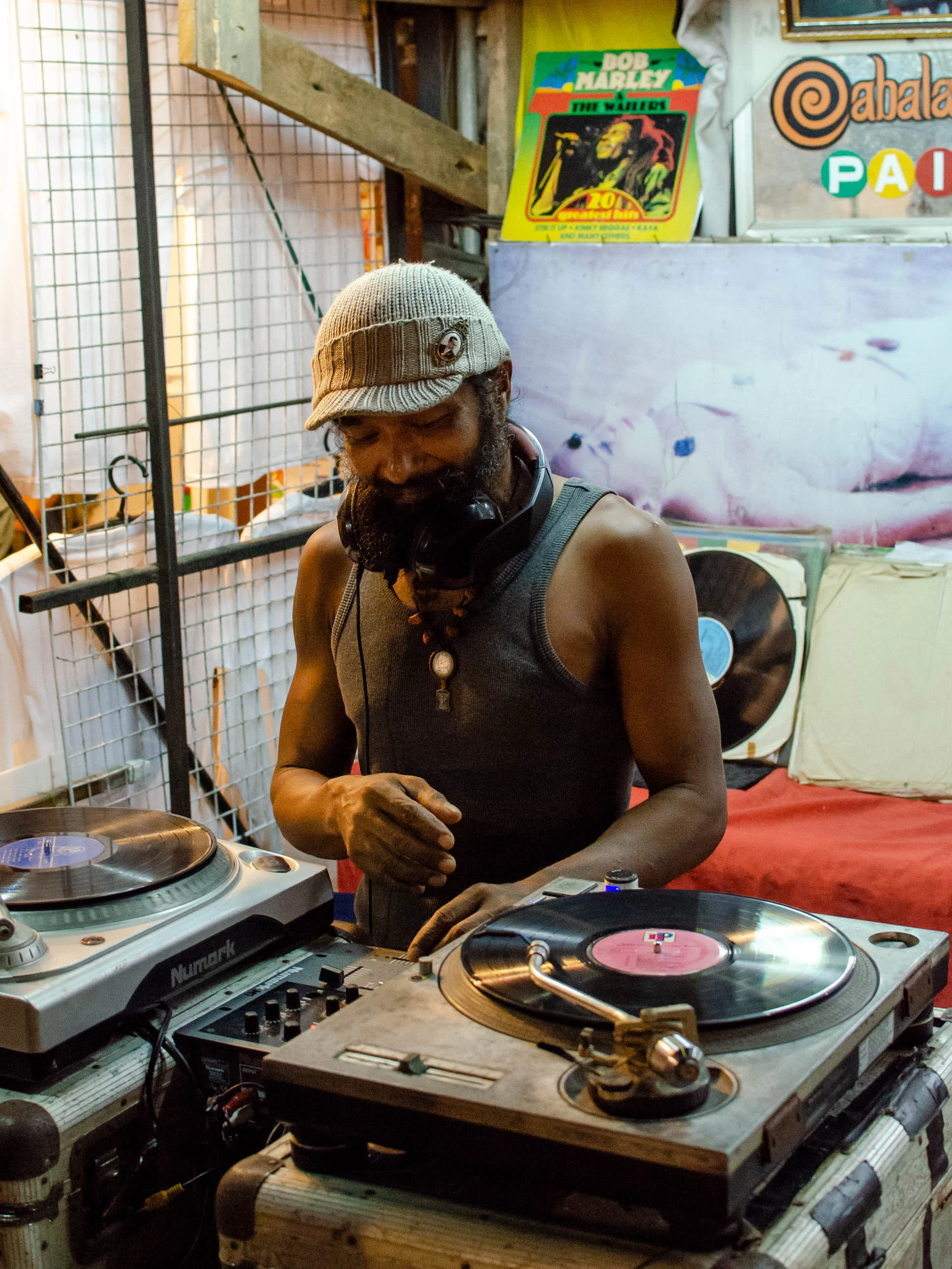 Live music at the night market in Pai, Thailand