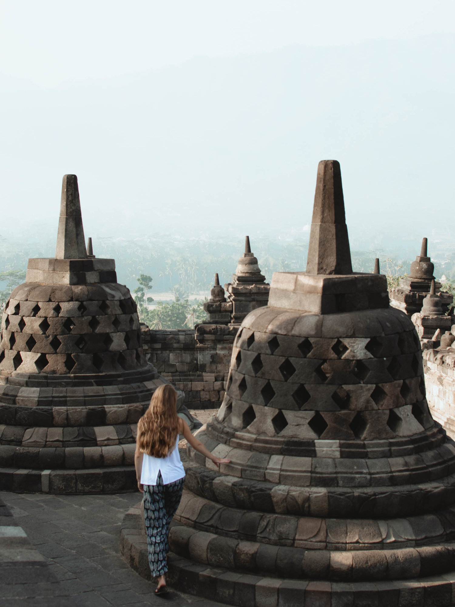 In September, 2018 I visited Borobudur in Indonesia