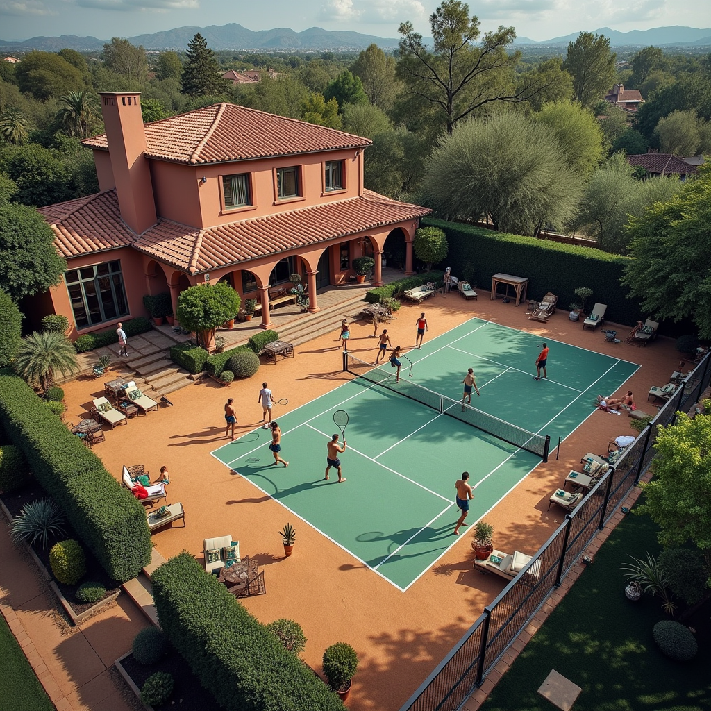 Create An Image Of A Clay Tennis Court Set In Fron (1).png