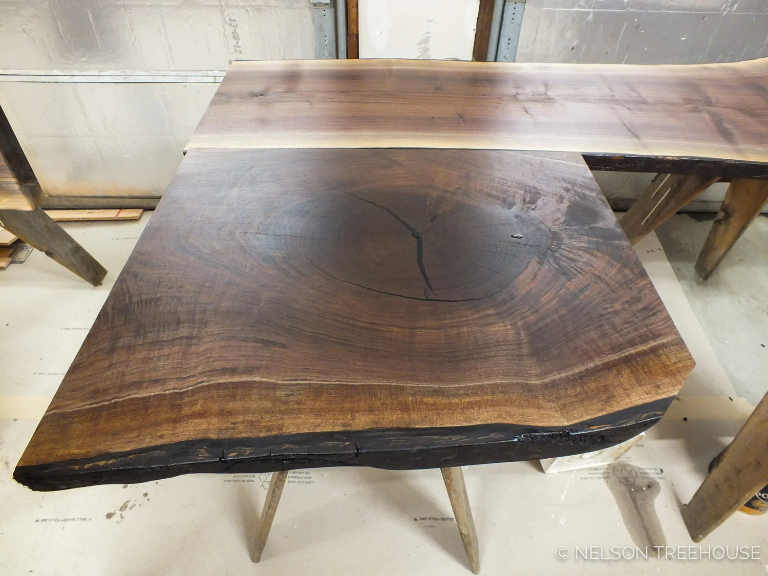 CUSTOM WALNUT SLAB COUNTERTOPS