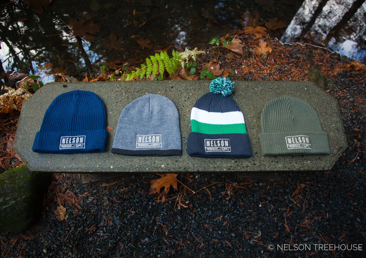 Nelson Treehouse beanies