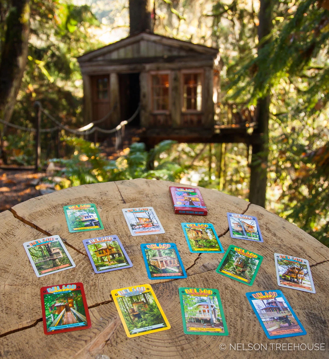 Nelson Treehouse Trading cards