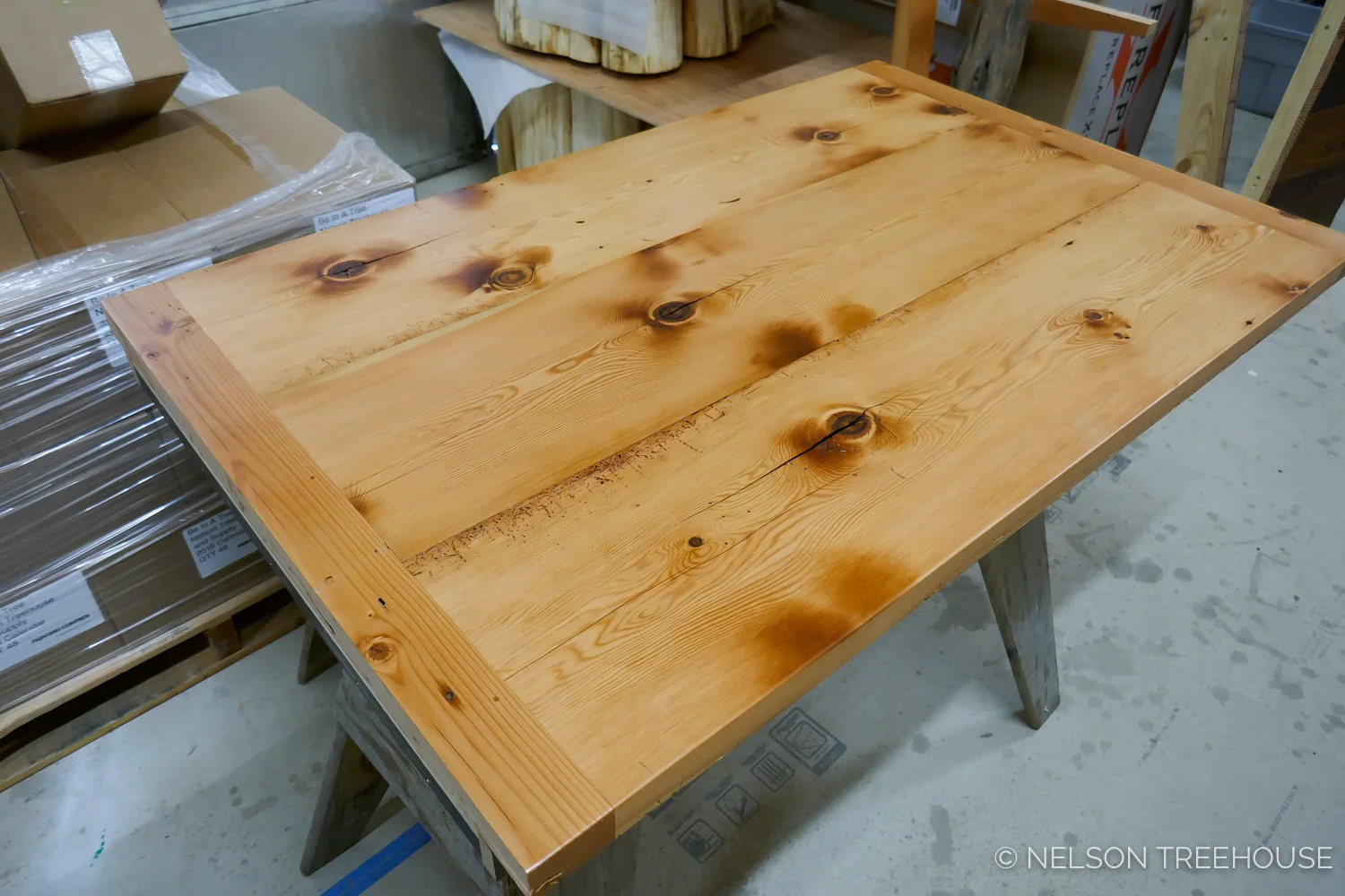 Custom Built-in dining table