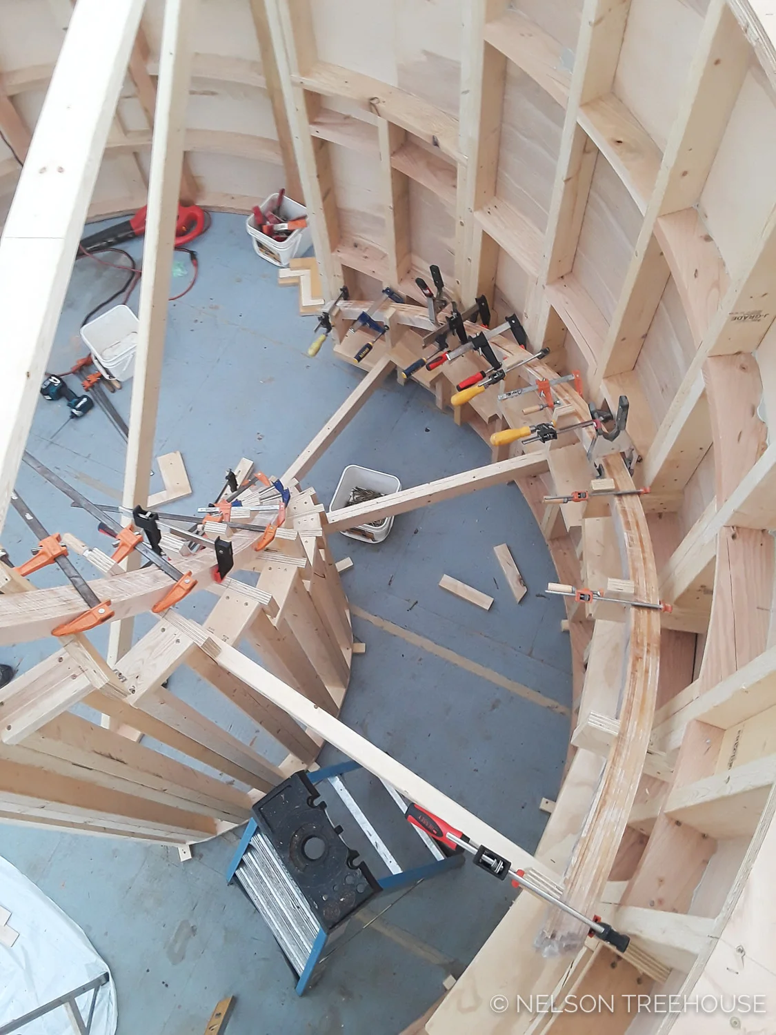 Spiral Staircase Prefabrication