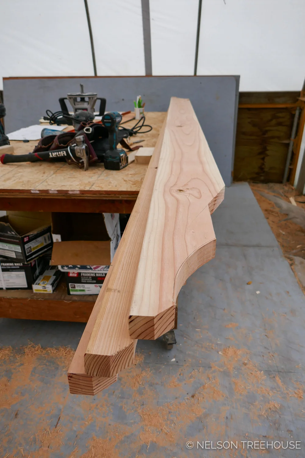 Nelson Treehouse Prefab for Treehouse Utopia - custom details
