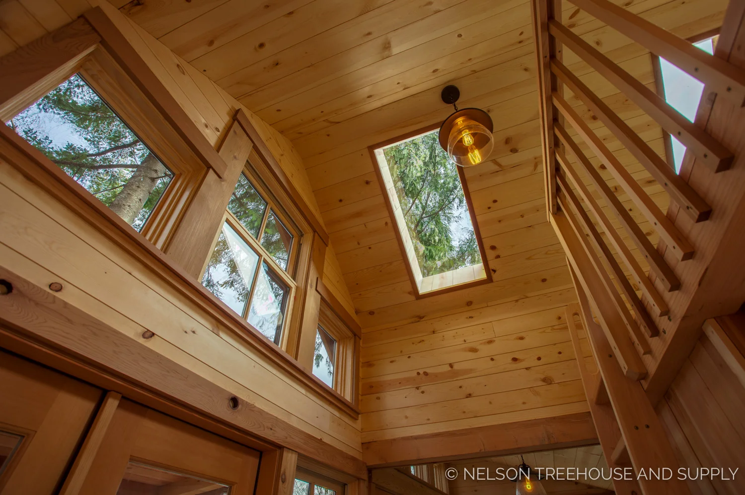 Bulldog Bungalow skylight - nelson Treehouse