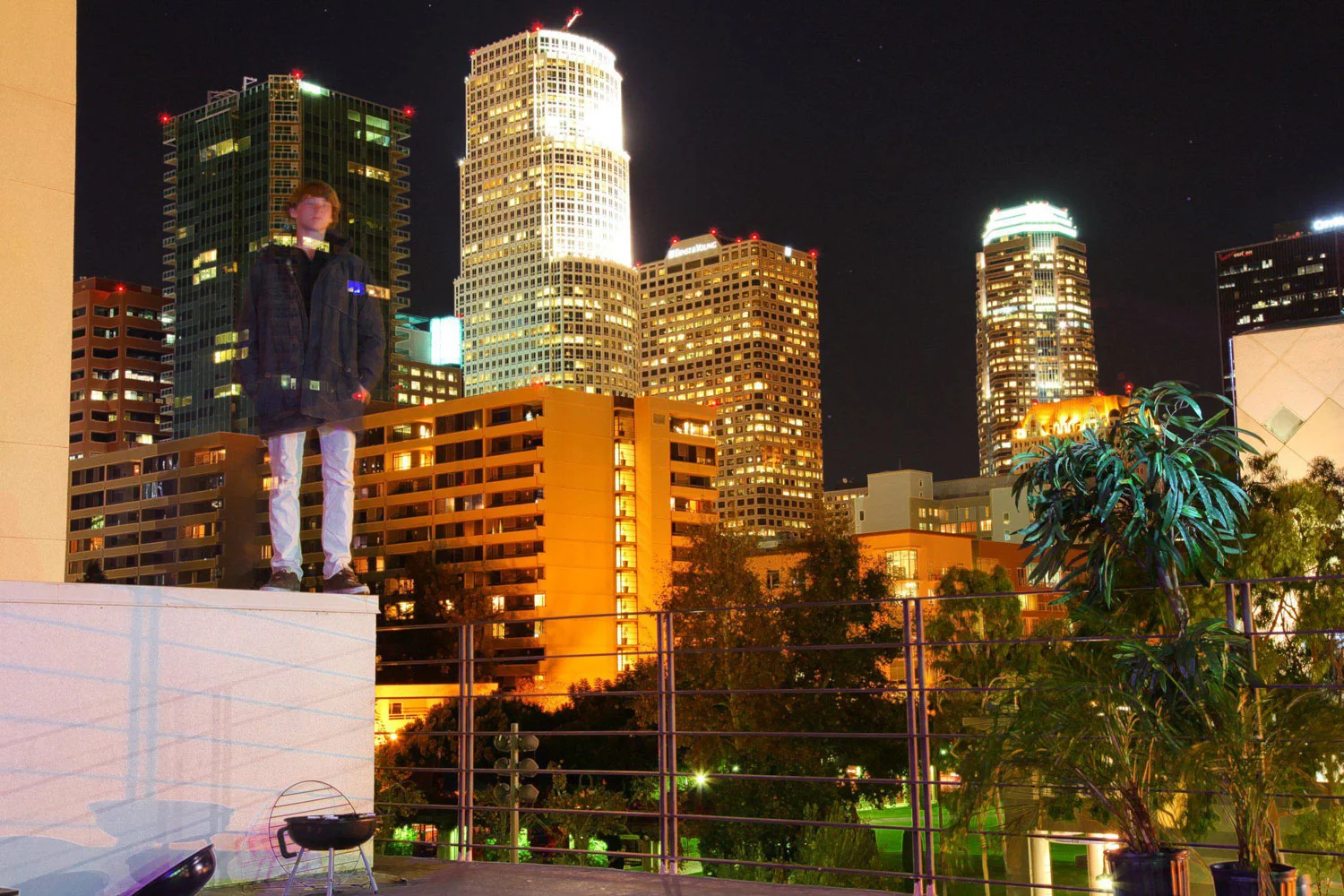 From Garrett's time in Los Angeles.