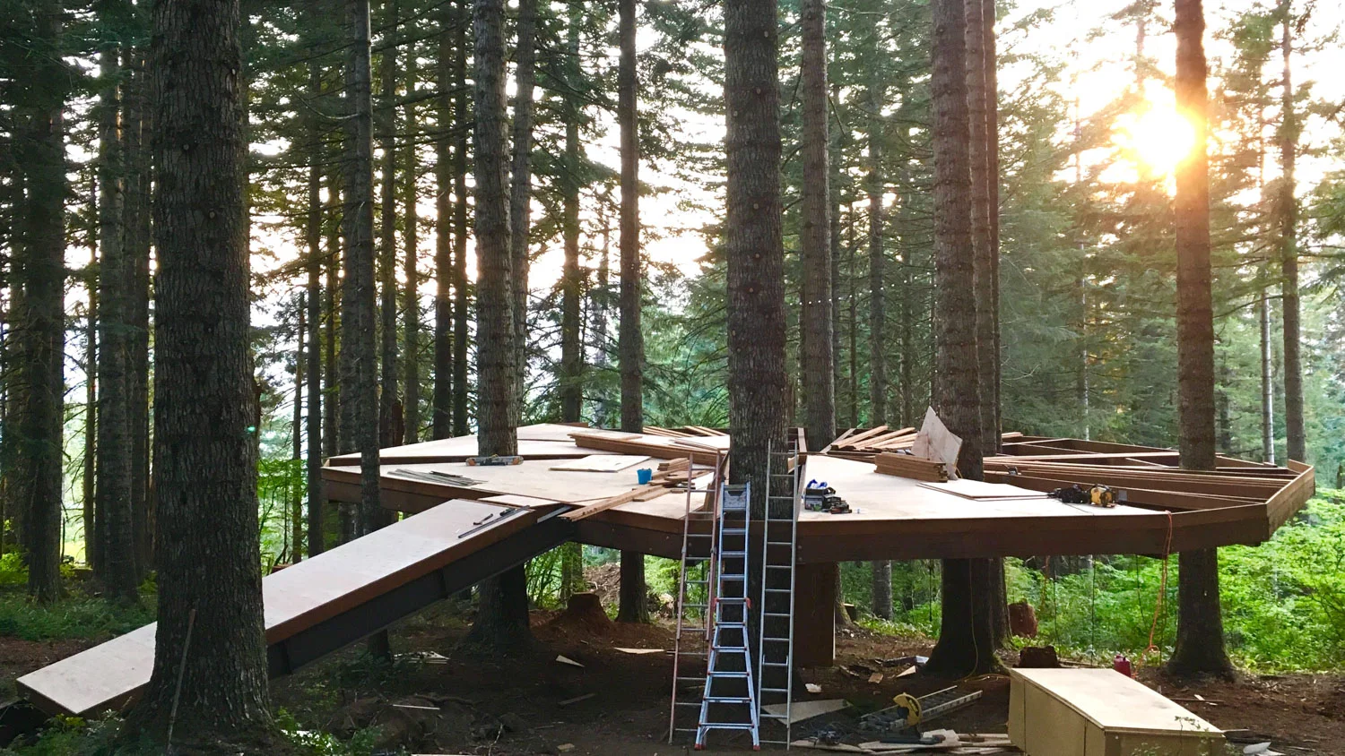 Setting Plywood - getting closer to the end!