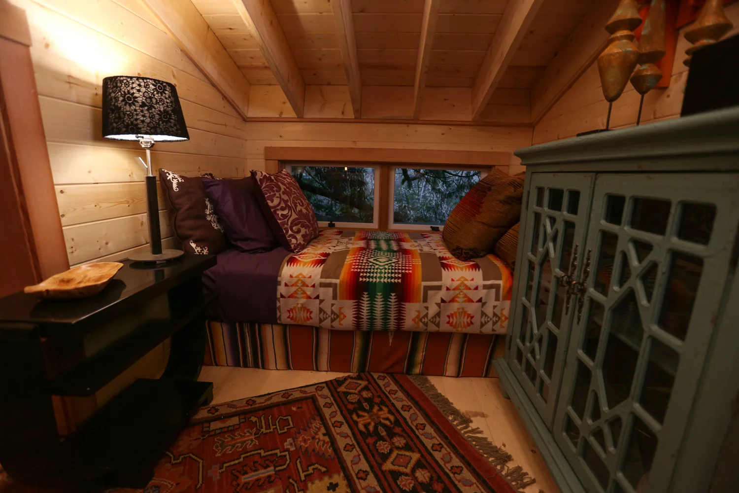Nelson treehouse recording studio bedroom loft