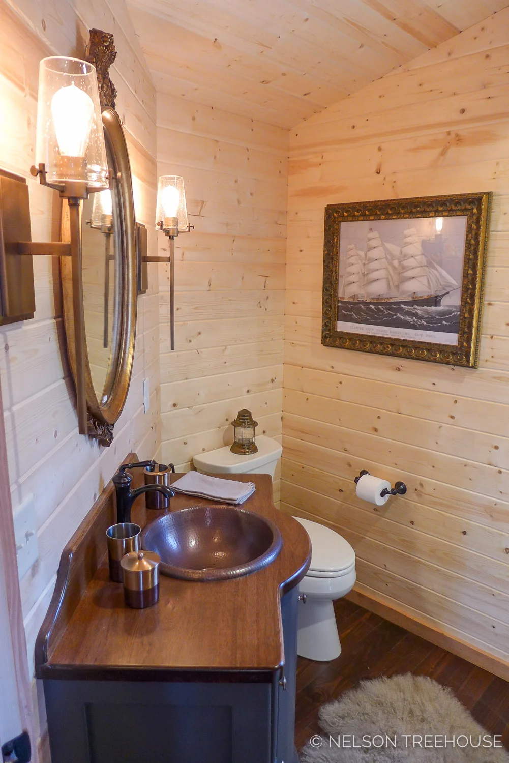 Super Spy Treehouse - Nelson Treehouse 2018 - Bathroom
